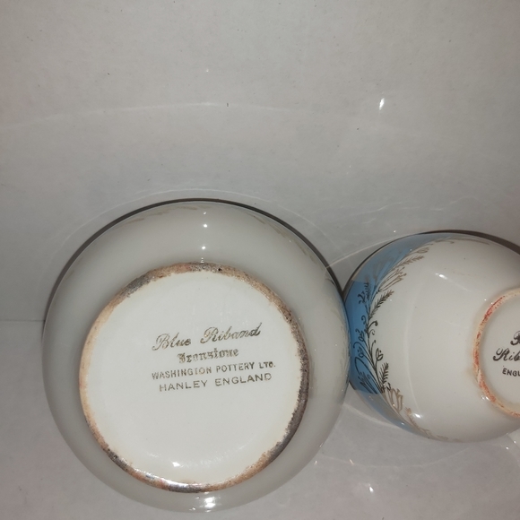 Bol à soupe et tasse à café marque BLUE RIBAND - Picture 5 of 6